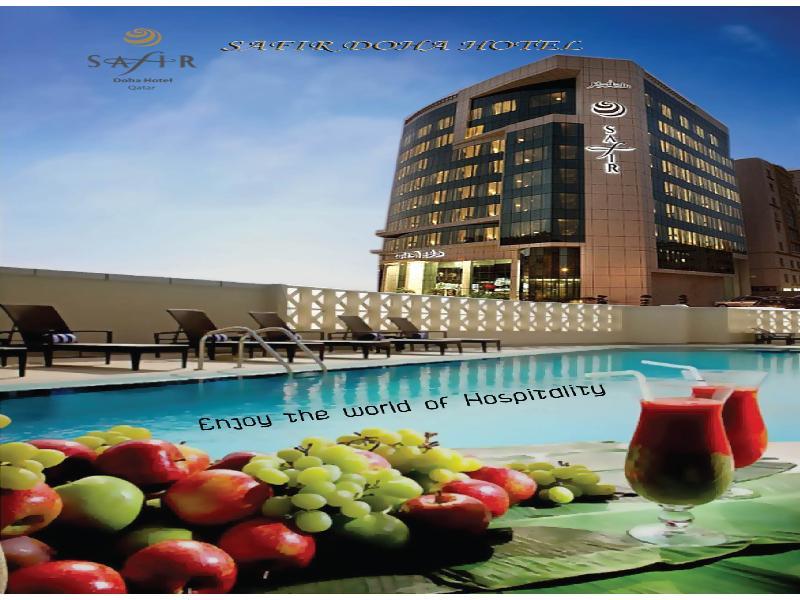 Safir Hotel Doha Exteriör bild