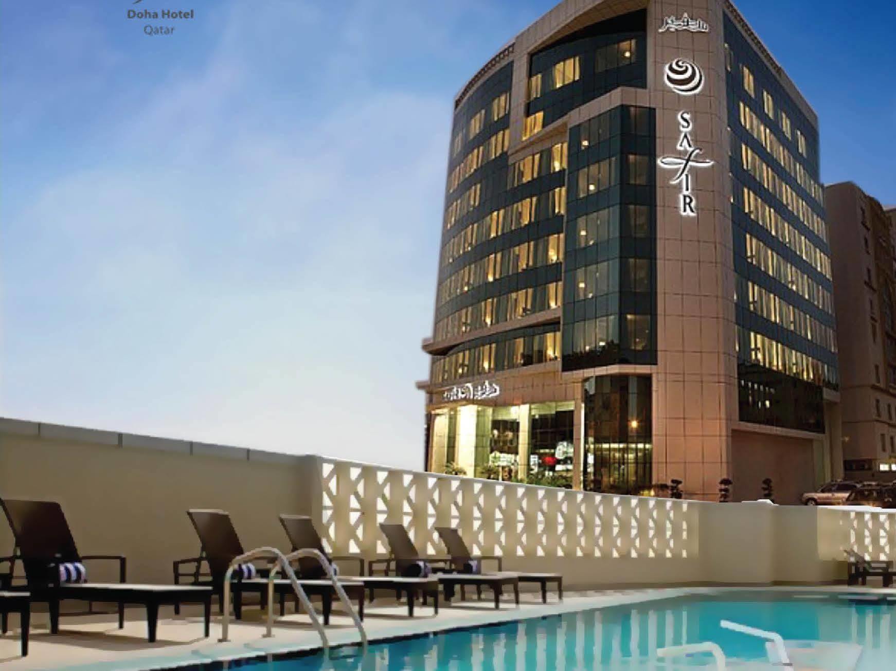 Safir Hotel Doha Exteriör bild